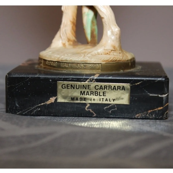 Vintage Depose Simonetti Ballerina Italy Figurine #352 Signed Marble Base - Picture 2 of 4